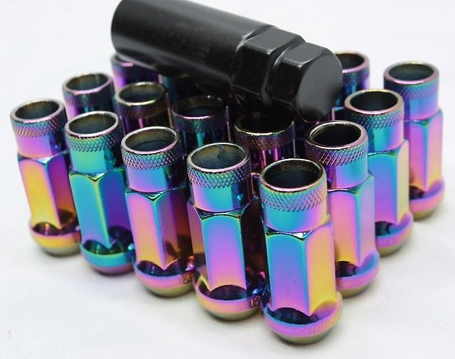 Комплект гаек 20013 Muteki конус 12x1,5 хамелеон HEX 17