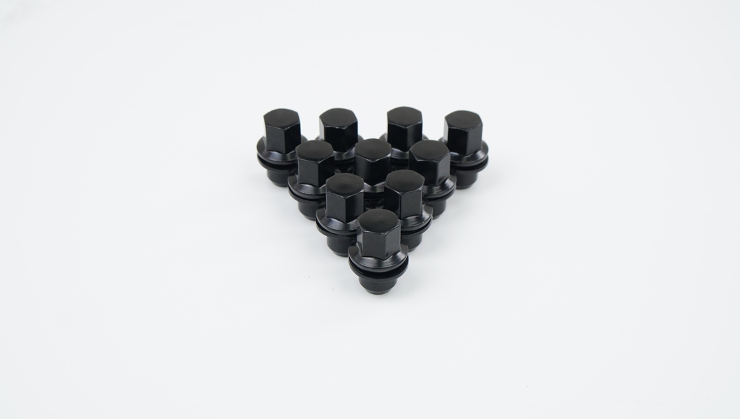 Гайка 20135 шайба 14X1,5 47mm чёрный HEX 22