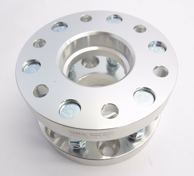 Проставка 41080 ATVL 6x114.3 66,1/66,1 12x1,25 25mm серебро