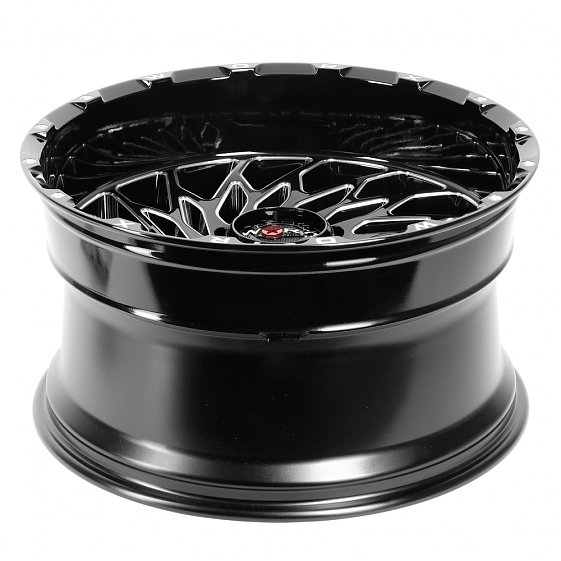 Литые диски 80102 WORX DS241-820BM-2228944 22 J12 ET-44 8x180 124.3 чёрный + полированный спицы: Фото 4