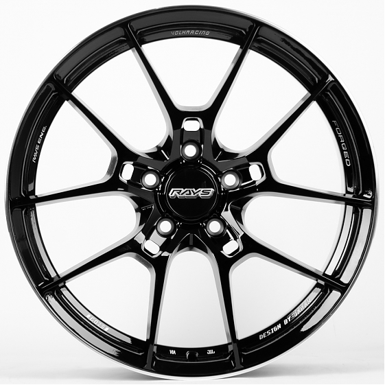 Литые диски 80520 Rays 5090X-SK164 18 J8 ET43 5x100 73.1 чёрный: Фото 1