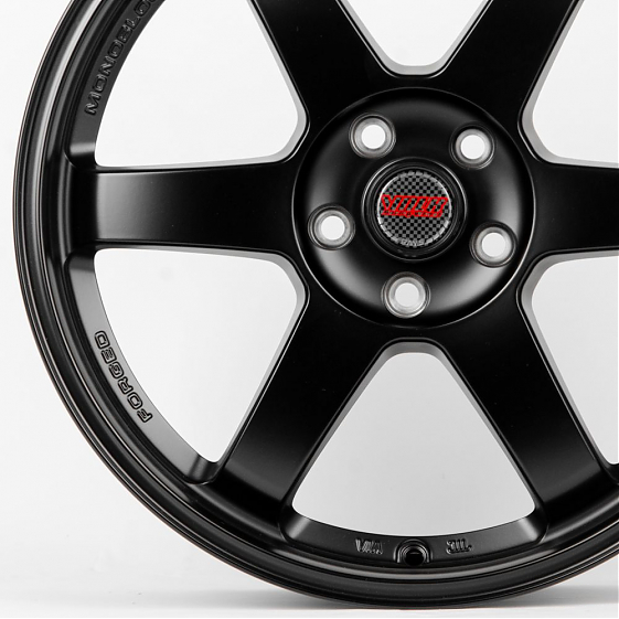 Литые диски 80545 Rays LK017-SK163 18 J8 ET35 5x108 73.1 чёрный матовый: Фото 2