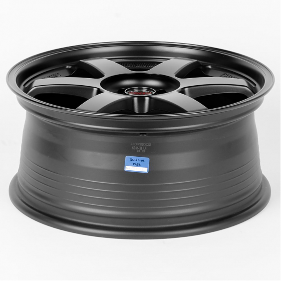 Литые диски 80545 Rays LK017-SK163 18 J8 ET35 5x108 73.1 чёрный матовый: Фото 7