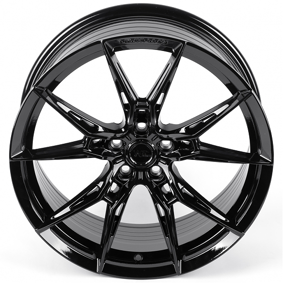 Литые диски 82295 WF XF050-SM169 18 J8 ET35 5x114.3 73.1 чёрный глянцевый: Фото 3