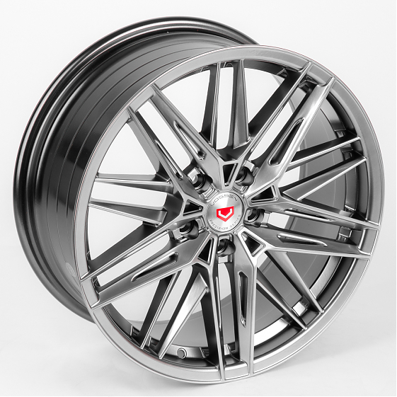 Литые диски 80038 Vossen 1217X-CS242 18 J8 ET38 5x114.3 73.1 серебро тёмное: Фото 2