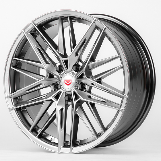 Литые диски 80038 Vossen 1217X-CS242 18 J8 ET38 5x114.3 73.1 серебро тёмное: Фото 3