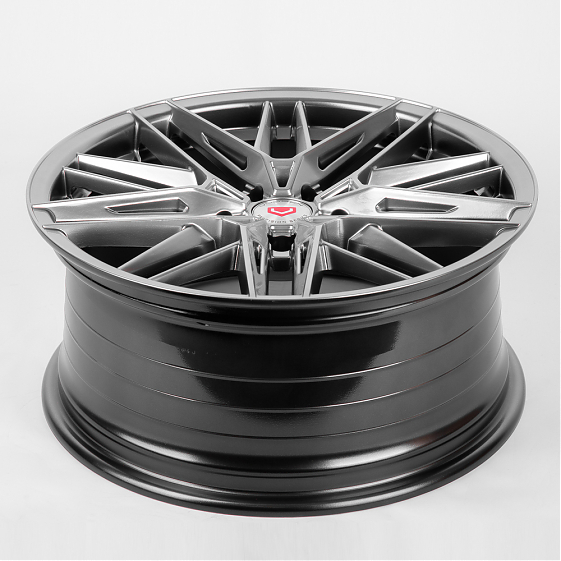 Литые диски 80038 Vossen 1217X-CS242 18 J8 ET38 5x114.3 73.1 серебро тёмное: Фото 4