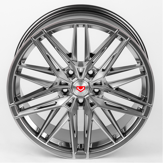 Литые диски 80038 Vossen 1217X-CS242 18 J8 ET38 5x114.3 73.1 серебро тёмное: Фото 6