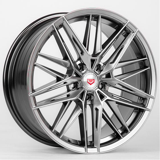 Литые диски 80038 Vossen 1217X-CS242 18 J8 ET38 5x114.3 73.1 серебро тёмное: Фото 7