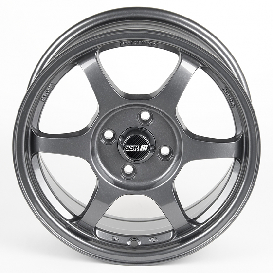 Литые диски 81254 SSR 6052X-SV252 15 J6.5 ET40 4x100 73.1 графит глянцевый: Фото 3