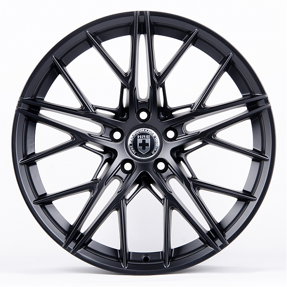 Литые диски 80727 HRE TC06-DS204 19 J8.5 ET35 5x114.3 73.1 чёрный матовый: Фото 1