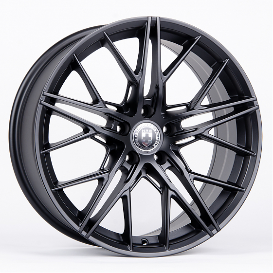 Литые диски 80727 HRE TC06-DS204 19 J8.5 ET35 5x114.3 73.1 чёрный матовый: Фото 3