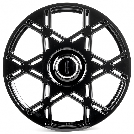Кованые диски H240601B SKILL SL711-SK364 22 J9.5 ET44 6x135 87.1 чёрный глянцевый: Фото 1