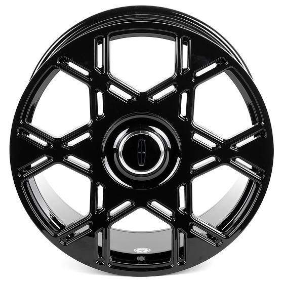 Кованые диски H240601B SKILL SL711-SK364 22 J9.5 ET44 6x135 87.1 чёрный глянцевый: Фото 3