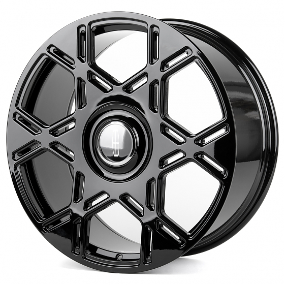 Кованые диски H240601B SKILL SL711-SK364 22 J9.5 ET44 6x135 87.1 чёрный глянцевый: Фото 5