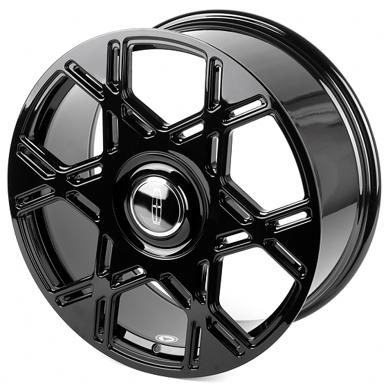 Кованые диски H240601B SKILL SL711-SK364 22 J9.5 ET44 6x135 87.1 чёрный глянцевый: Фото 6