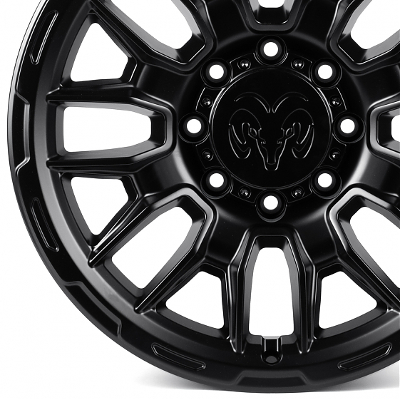 Кованые диски H260204Z SKILL SV623-SB563 20 J9 ET29 8x165.1 121.3 чёрный матовый: Фото 2
