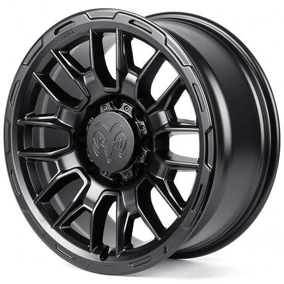 Кованые диски H260204Z SKILL SV623-SB563 20 J9 ET29 8x165.1 121.3 чёрный матовый: Фото 5