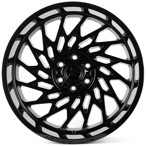 Литые диски 81620 Fittipaldi FA20B 22 J12 ET-44 6x135/6x139.7 106.1 чёрный глянцевый: Фото 1