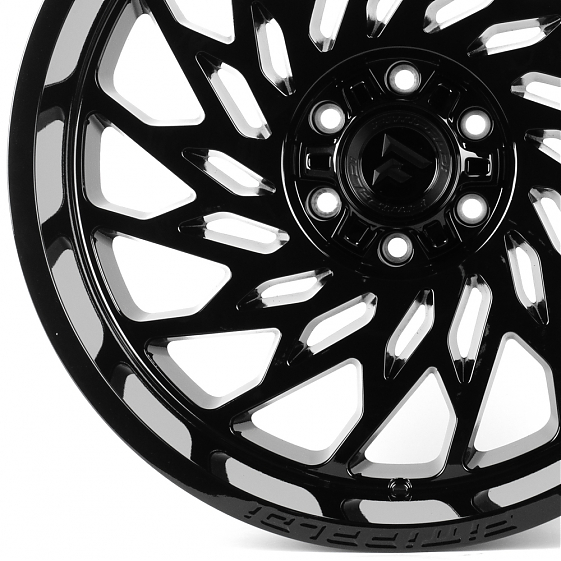 Литые диски 81620 Fittipaldi FA20B 22 J12 ET-44 6x135/6x139.7 106.1 чёрный глянцевый: Фото 2