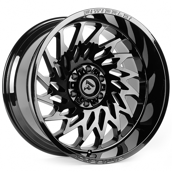 Литые диски 81620 Fittipaldi FA20B 22 J12 ET-44 6x135/6x139.7 106.1 чёрный глянцевый: Фото 4