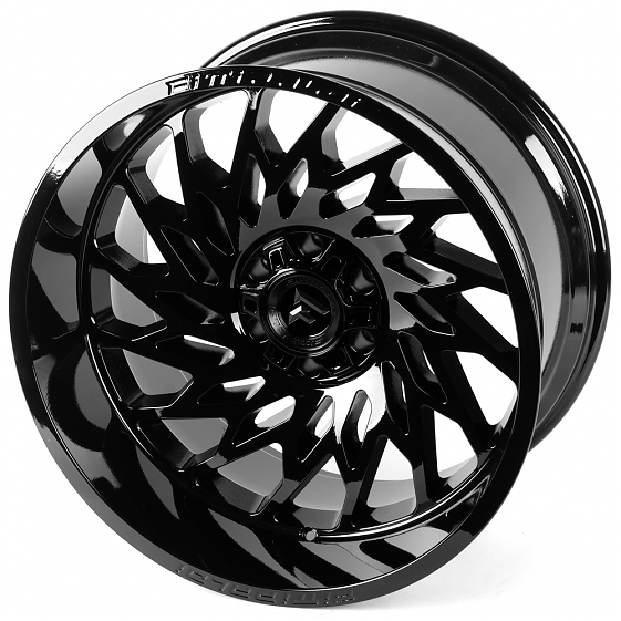 Литые диски 81620 Fittipaldi FA20B 22 J12 ET-44 6x135/6x139.7 106.1 чёрный глянцевый: Фото 5