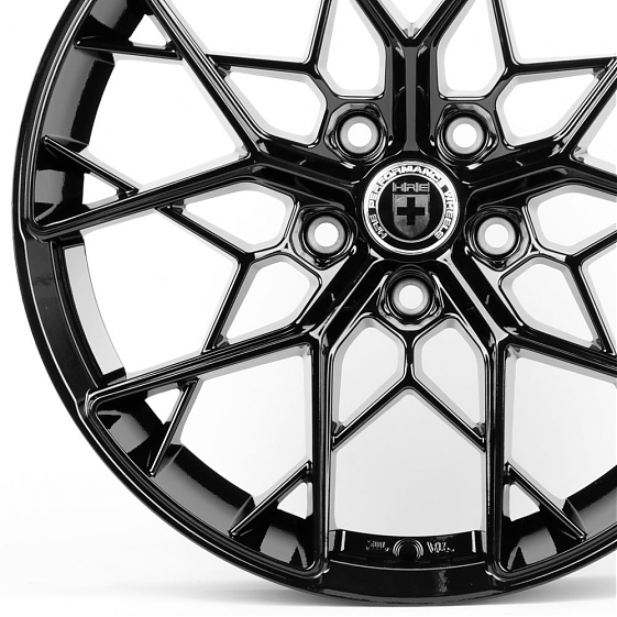 Литые диски 80397 HRE ZT816-FG441 18 J8 ET38 5x114.3 73.1 чёрный глянцевый: Фото 2