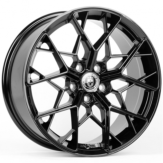 Литые диски 80397 HRE ZT816-FG441 18 J8 ET38 5x114.3 73.1 чёрный глянцевый: Фото 4