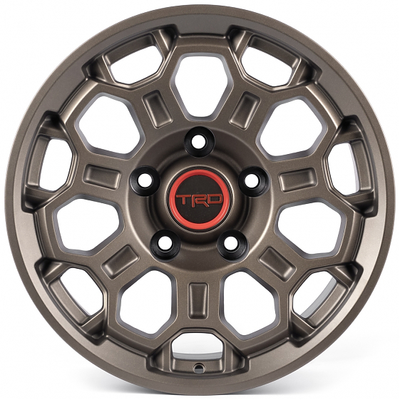 Литые диски 82185 TRD F8672-CT494 18 J9 ET12 5x150 110.1 бронза матовая: Фото 1