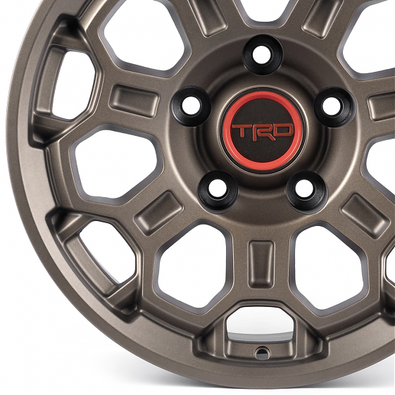 Литые диски 82185 TRD F8672-CT494 18 J9 ET12 5x150 110.1 бронза матовая: Фото 2