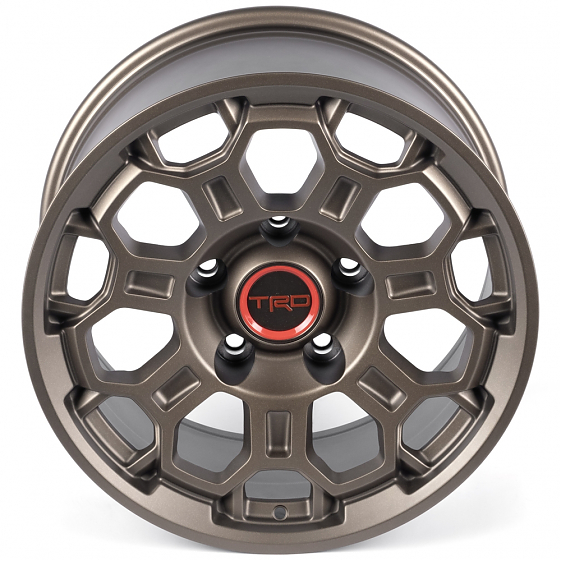 Литые диски 82185 TRD F8672-CT494 18 J9 ET12 5x150 110.1 бронза матовая: Фото 3