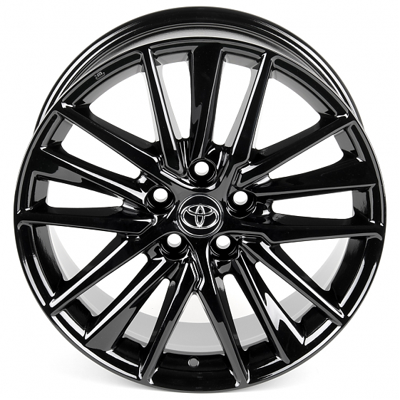 Литые диски 81999 Toyota 1176D-CT478 17 J7.5 ET40 5x114.3 60.1 чёрный глянцевый: Фото 3