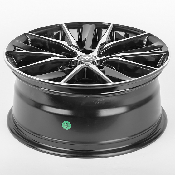 Литые диски 80103 Toyota/Lexus 1176D-CT345 17 J7.5 ET40 5x114.3 60.1 чёрный + полированный спицы: Фото 2