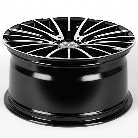 Литые диски 81805 Mercedes-Benz 3064F-CT508 19 J8.5 ET36 5x112 66.56 чёрный глянцевый + полированные: Фото 7