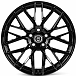 Литые диски 82613 IVR iV-1202C 17 J7 ET35 5x108 73.1 чёрный глянцевый