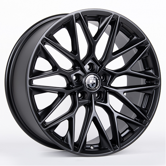 Литые диски 80775 HRE 2689-SL064 19 J8.5 ET35 5x112 66.6 чёрный матовый: Фото 4