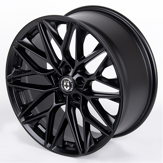 Литые диски 80775 HRE 2689-SL064 19 J8.5 ET35 5x112 66.6 чёрный матовый: Фото 6
