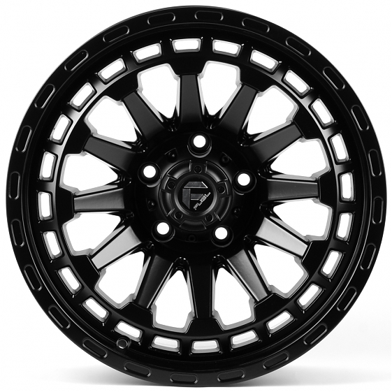 Литые диски 82395 FUEL iVF198 17 J9 ET-10 5x127 71.5 чёрный матовый: Фото 1