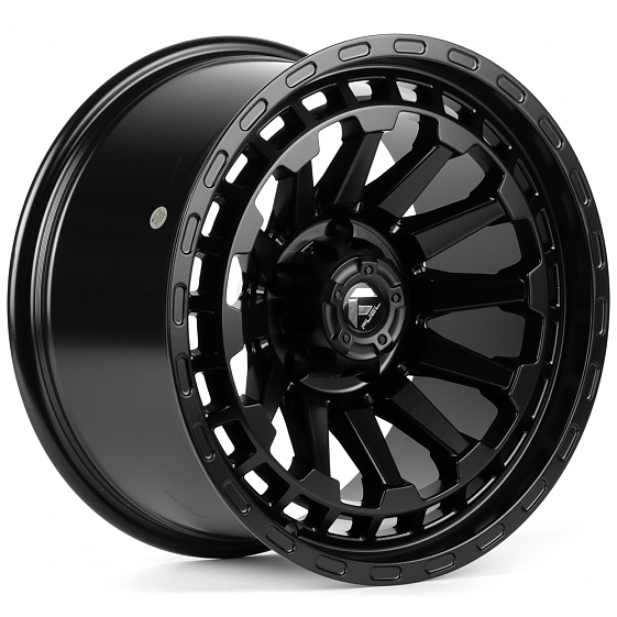 Литые диски 82395 FUEL iVF198 17 J9 ET-10 5x127 71.5 чёрный матовый: Фото 4
