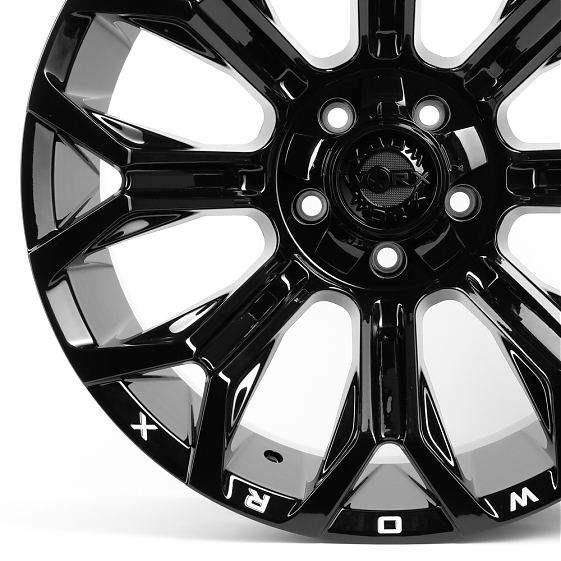 Литые диски 80331 WORX 821 20 J10 ET-19 5x127/5x139.7 78.1 чёрный: Фото 2