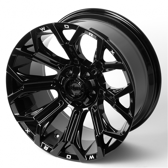 Литые диски 80331 WORX 821 20 J10 ET-19 5x127/5x139.7 78.1 чёрный: Фото 3