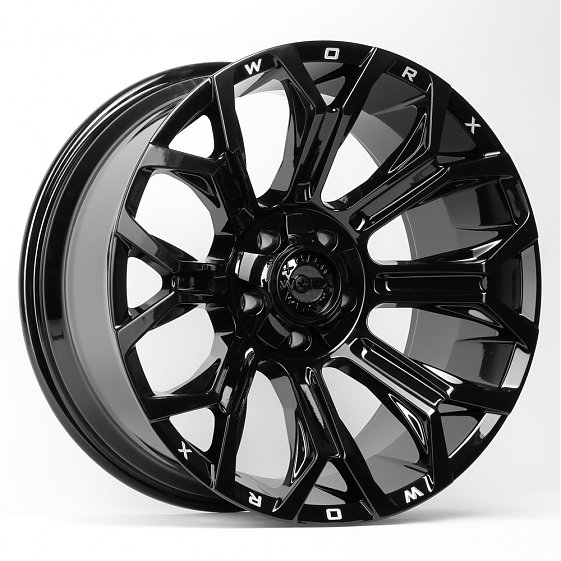 Литые диски 80331 WORX 821 20 J10 ET-19 5x127/5x139.7 78.1 чёрный: Фото 5