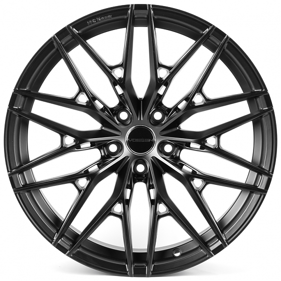 Литые диски 82245 Vossen FC003-SF085 19 J8.5 ET35 5x114.3 73.1 чёрный матовый: Фото 1