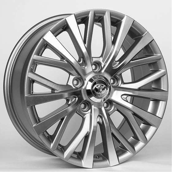 Литые диски 80232 Toyota/Lexus 10373-DS215 20 J8.5 ET58 5x150 110.1 графит + полированные спицы: Фото 6