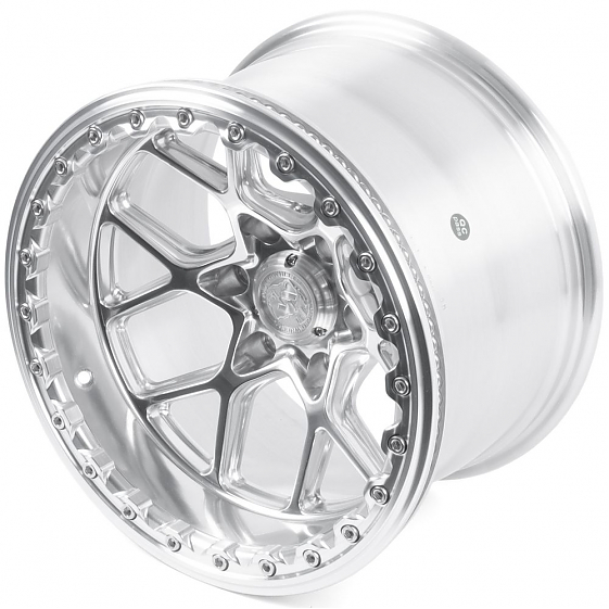 Кованые диски B250821B SKILL SB821-SB522 17 J10 ET-25 6x139.7 106.1 зеркальная полировка: Фото 5