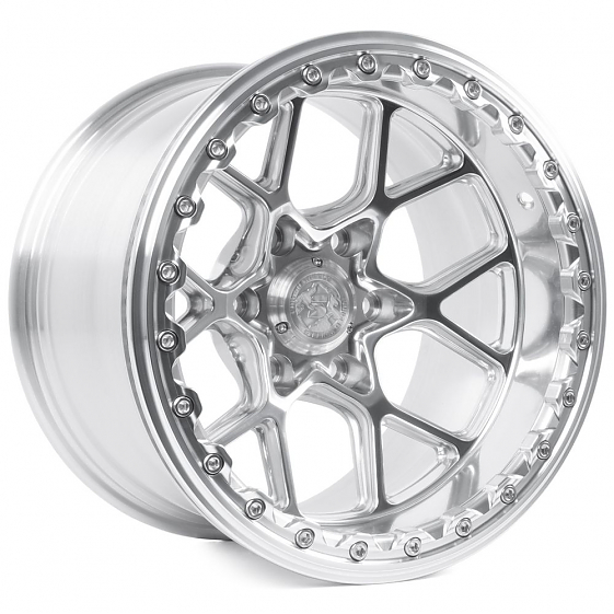 Кованые диски B250821B SKILL SB821-SB522 17 J10 ET-25 6x139.7 106.1 зеркальная полировка: Фото 6