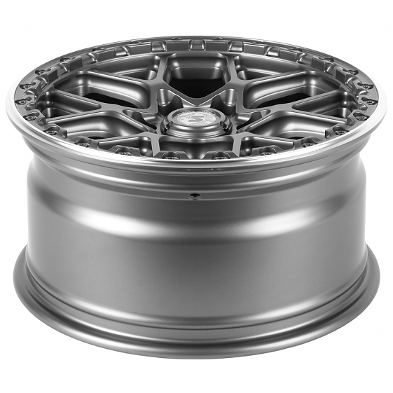 Кованые диски H260609J SKILL SB821-SB519 17 J8.5 ET34 6x135 87.1 графит матовый + полированный обод: Фото 7