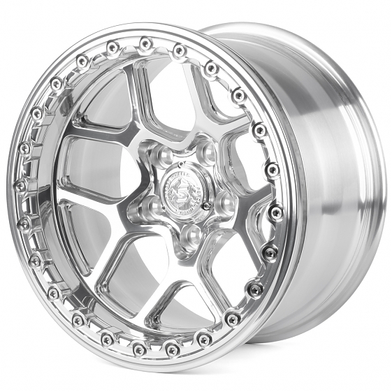 Кованые диски H260602C SKILL SB821-SL178 17 J9 ET-12 5x127 71.5 зеркальная полировка: Фото 5