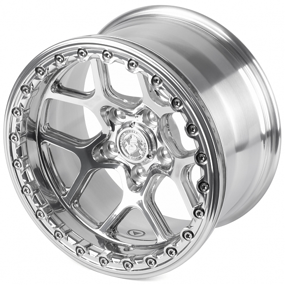 Кованые диски H260602C SKILL SB821-SL178 17 J9 ET-12 5x127 71.5 зеркальная полировка: Фото 6