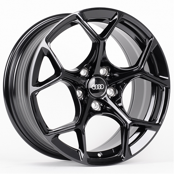 Литые диски 81126 Audi F1171-FG432 17 J7.5 ET35 5x112 66.6 чёрный: Фото 4